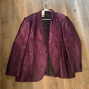 Elegant Purple Blazer